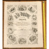 Rare ancien journal La vie parisienne N°16 Année 1887 Vintage