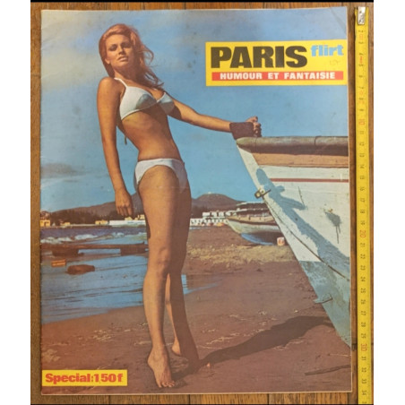 Paris flirt magazine N°537 1967 Vintage