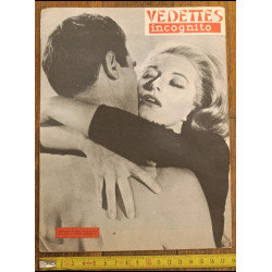 Rare - Vedettes incognito - Magazine Cinéma - N°15 - Michèle Mercier - Mireille Darc - Années 60 Vintage