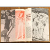 Rare - Vedettes incognito - Magazine Cinéma - N°15 - Michèle Mercier - Mireille Darc - Années 60 Vintage
