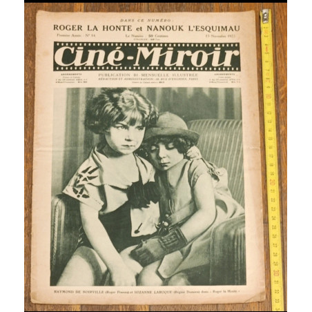 Ciné Miroir - N°14 - 1922 - Vintage magazine cinéma