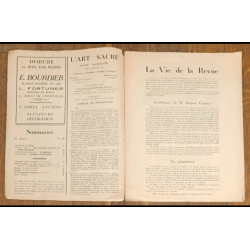 Rare ancienne Revue L'Art sacré 1938 - Bourdelle - Art baroque