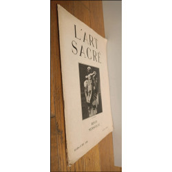 Rare ancienne Revue L'Art sacré 1938 - Bourdelle - Art baroque