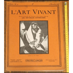 Rare ancienne revue L'Art vivant N°72 1927 - Marc Chagall - Art déco