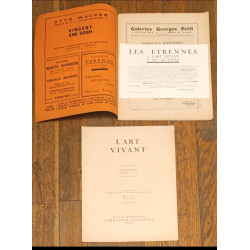 Rare ancienne revue L'Art vivant N°72 1927 - Marc Chagall - Art déco