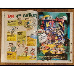 Journal de Mickey N°2284 avec cadeau autocollants 1996 vintage