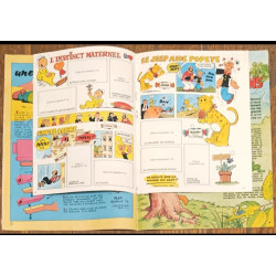 Journal de Mickey N°1532 avec mini album Krema Popeye 1981 Vintage