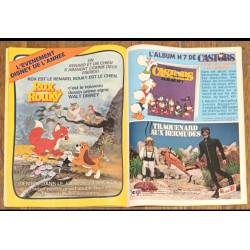 Journal de Mickey N°1532 avec mini album Krema Popeye 1981 Vintage