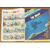 Journal de Mickey N°1466 avec cadeau Dossier La Mer Poster + vignettes 1980 Vintage