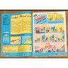 Journal de Mickey N°1466 avec cadeau Dossier La Mer Poster + vignettes 1980 Vintage
