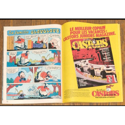 Journal de Mickey N°1466 avec cadeau Dossier La Mer Poster + vignettes 1980 Vintage