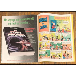 Journal de Mickey N°1466 avec cadeau Dossier La Mer Poster + vignettes 1980 Vintage