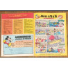 Journal de Mickey N°1466 avec cadeau Dossier La Mer Poster + vignettes 1980 Vintage