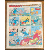 Journal de Mickey N°1466 avec cadeau Dossier La Mer Poster + vignettes 1980 Vintage
