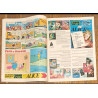 Journal de Mickey N°1464 avec cadeau Dossier Tour de France Poster + vignettes 1980 Vintage