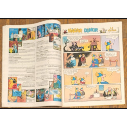 Journal de Mickey N°1464 avec cadeau Dossier Tour de France Poster + vignettes 1980 Vintage