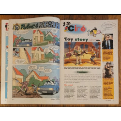 Journal de Mickey N°2284 avec cadeau autocollants 1996 vintage