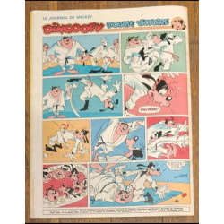 Journal de Mickey N°1464 avec cadeau Dossier Tour de France Poster + vignettes 1980 Vintage