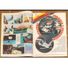 Journal de Mickey N°1468 avec cadeau Dossier Formule 1 Poster + vignettes 1980 Vintage