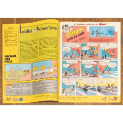 Journal de Mickey N°1468 avec cadeau Dossier Formule 1 Poster + vignettes 1980 Vintage