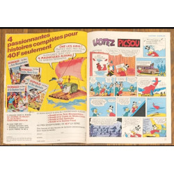 Journal de Mickey N°1468 avec cadeau Dossier Formule 1 Poster + vignettes 1980 Vintage