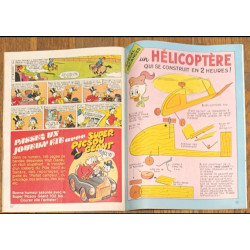Journal de Mickey N°1468 avec cadeau Dossier Formule 1 Poster + vignettes 1980 Vintage