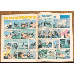 Journal de Mickey N°1468 avec cadeau Dossier Formule 1 Poster + vignettes 1980 Vintage