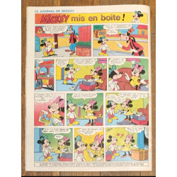 Journal de Mickey N°1468 avec cadeau Dossier Formule 1 Poster + vignettes 1980 Vintage