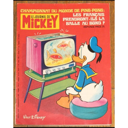 Journal de Mickey N°1400 avec cadeau Poster Chupa Chups 1979 Vintage