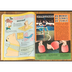 Journal de Mickey N°1400 avec cadeau Poster Chupa Chups 1979 Vintage