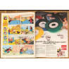 Journal de Mickey N°1400 avec cadeau Poster Chupa Chups 1979 Vintage