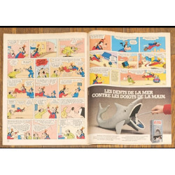 Journal de Mickey N°1400 avec cadeau Poster Chupa Chups 1979 Vintage