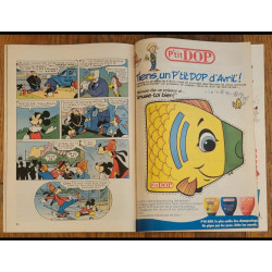 Journal de Mickey N°2284 avec cadeau autocollants 1996 vintage