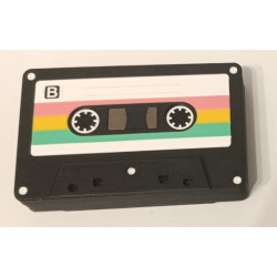 Boîte de Rangement Vintage "Cassette Audio" - Impression 3D Design Rétro