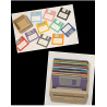 Pack Retro-Gaming : Lecteur & 10 Mini-Disquettes - Imprimé en 3D - Déco design vintage