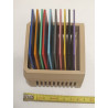 Pack Retro-Gaming : Lecteur & 10 Mini-Disquettes - Imprimé en 3D - Déco design vintage