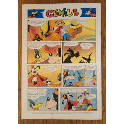 Journal de Mickey N°2284 avec cadeau autocollants 1996 vintage