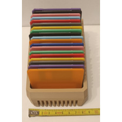 💾 Set de Collection " 19 Disquettes & leur boîtier" – imprimé 3D - Déco Geek & Rétro