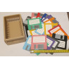 💾 Set de Collection " 19 Disquettes & leur boîtier" – imprimé 3D - Déco Geek & Rétro