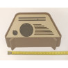 📻 Miniature Radio Vintage – Objet de Décoration - imprimé en 3D