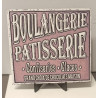 🥖 Plaque décorative Rétro – "BOULANGERIE PATISSERIE" 🍰 IMPRIMÉE EN 3D