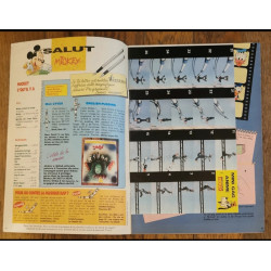 Journal de Mickey N°2041 avec cadeau mini gags animés 1991 vintage