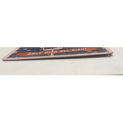 🎤 Plaque Déco "Karaoké Party" – Style Vintage - Imprimée en 3D