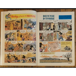 Journal de Mickey N°2041 avec cadeau mini gags animés 1991 vintage