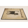 🐾 Plaque Déco "Bienvenue chez mon chat" – Style Vintage - Imprimée en 3D