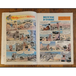 Journal de Mickey N°2043 avec cadeau mini gags animés 1991 vintage