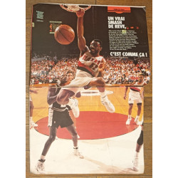🏀 Rare ancien magazine Mondial Basket N°34 1994 Michael Jordan vintage