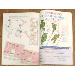 Rare ancien magazine N°1 Tortues ninja Parade Années 90 vintage