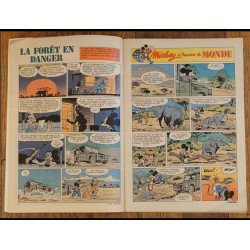 Journal de Mickey N°2042 avec cadeau mini gags animés 1991 vintage