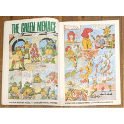 Ancien magazine Tortues ninja N°17 Années 90 vintage